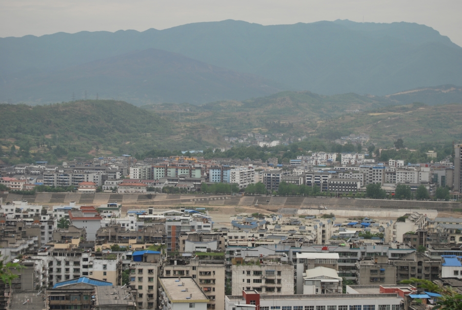 凤凰山上俯瞰