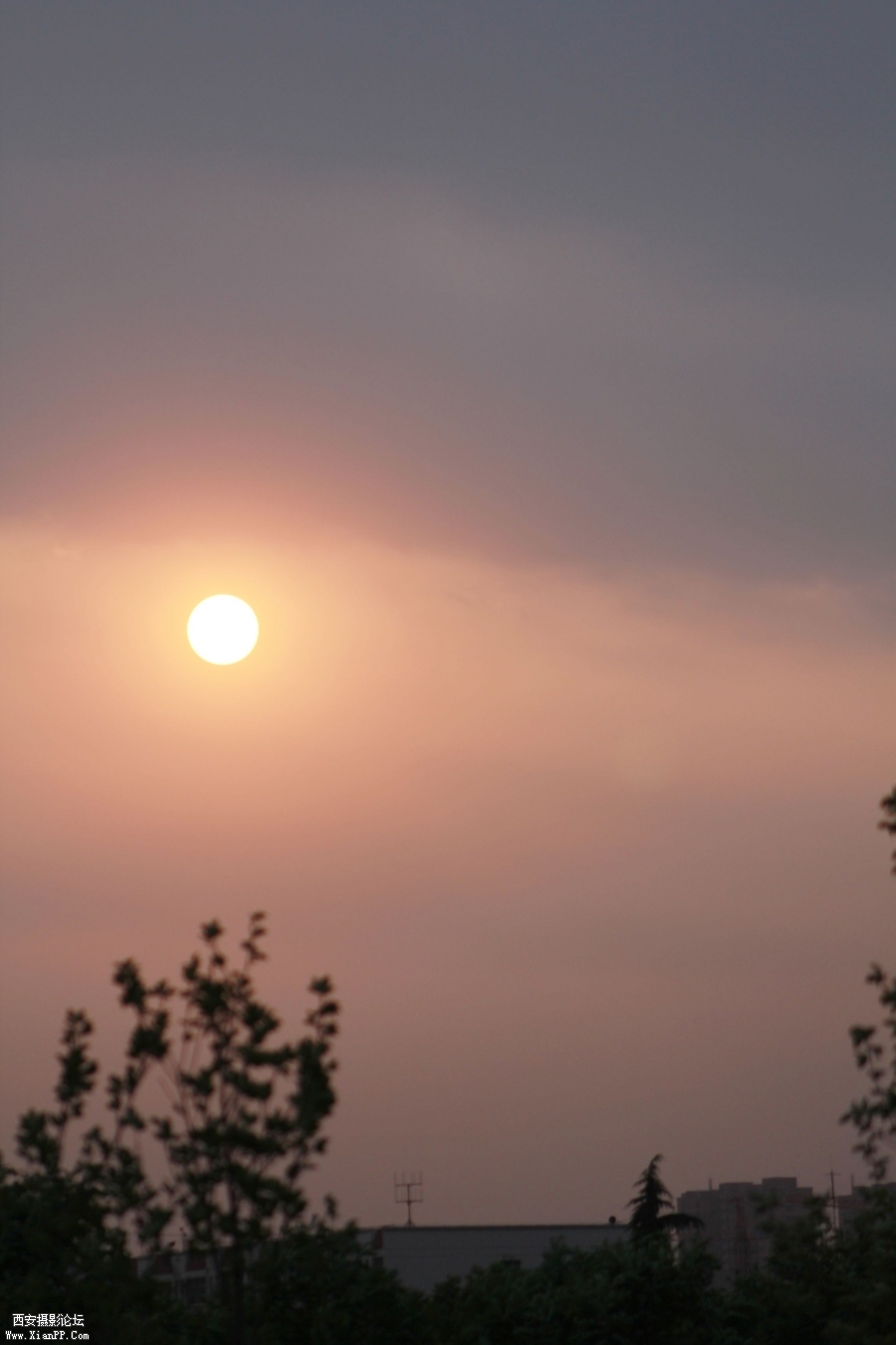 夕阳西下