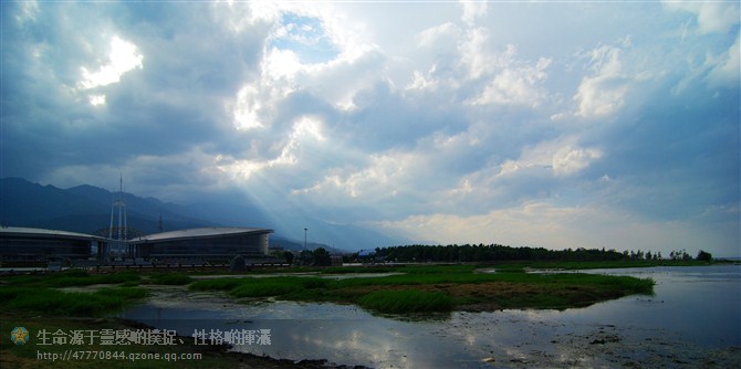 洱海边上的“贝壳”--大理奥林匹克中心