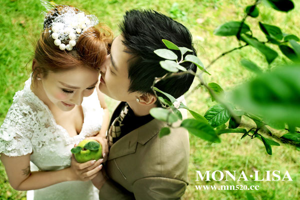 西安蒙娜丽莎外景婚纱照
