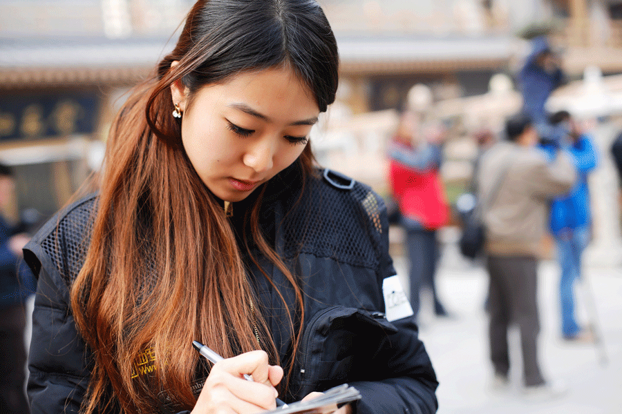 工作也很认真！