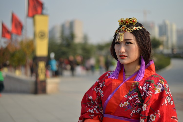 古风雅韵靓丽模特