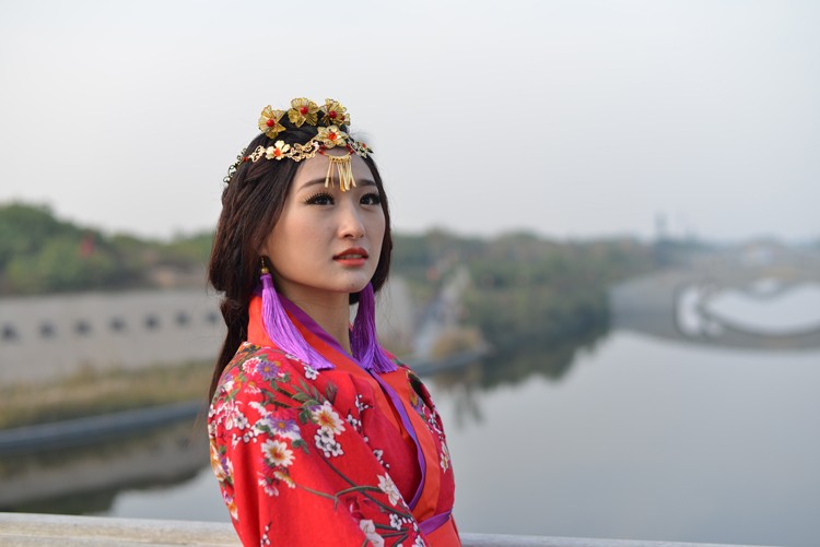 古风雅韵靓丽模特