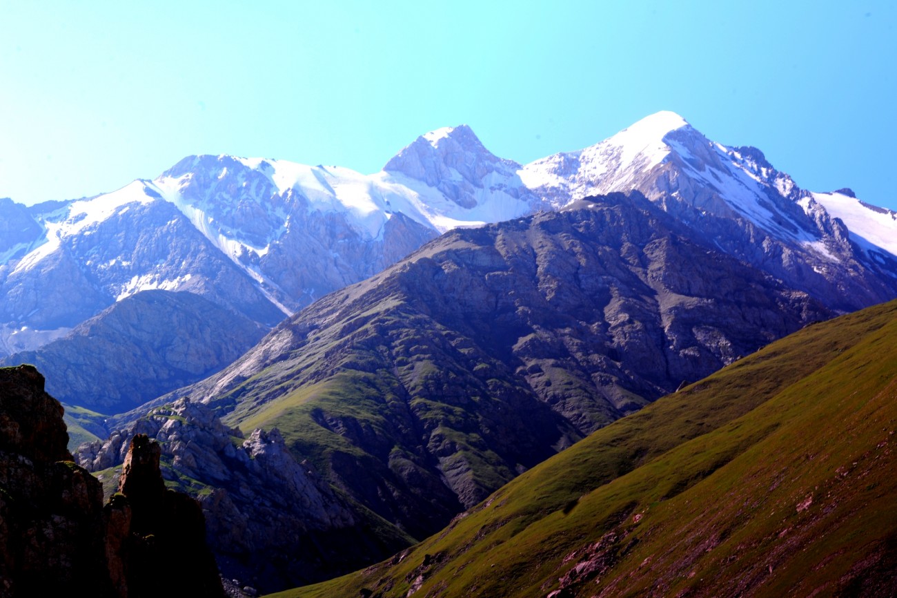 巴音布鲁克雪山