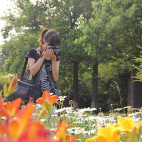 植物园蹭拍婚纱人像——寿司大叔