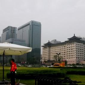 手机随拍西安南门广场（2015）