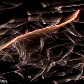 抽象 － 烟花细细