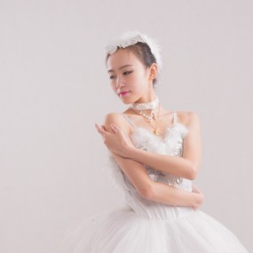 芭蕾女孩棚拍