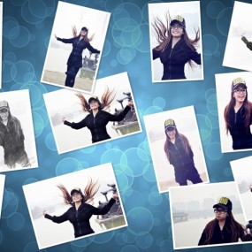 3.4南湖作业二<素描美女C>