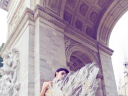 优美的巴黎婚纱照