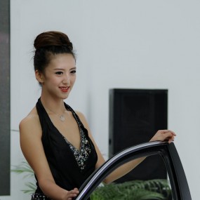 西安车展的车模（1）