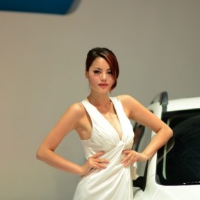 重庆车展拍车模－2