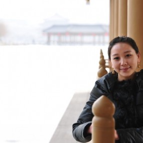 1月23日曲江池公园美女之二