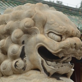 北京的狮子们