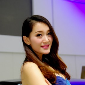 “五一”车展摄影靓模