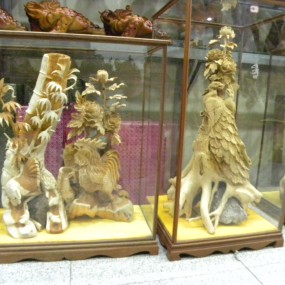 大唐西市之木雕艺术市场