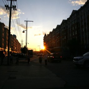 满洲里晚霞随拍