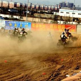 蒲城摩托越野大赛