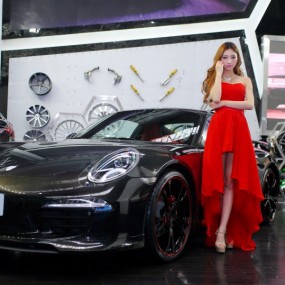 跟风上车展照片