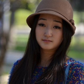 兴庆公园 秋色中的美女（五）