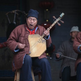 关中民俗博物院内老腔