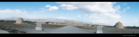 沙湖及影视城全景图