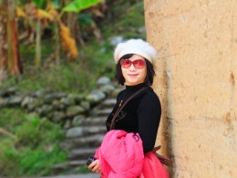 老妈给我当模特