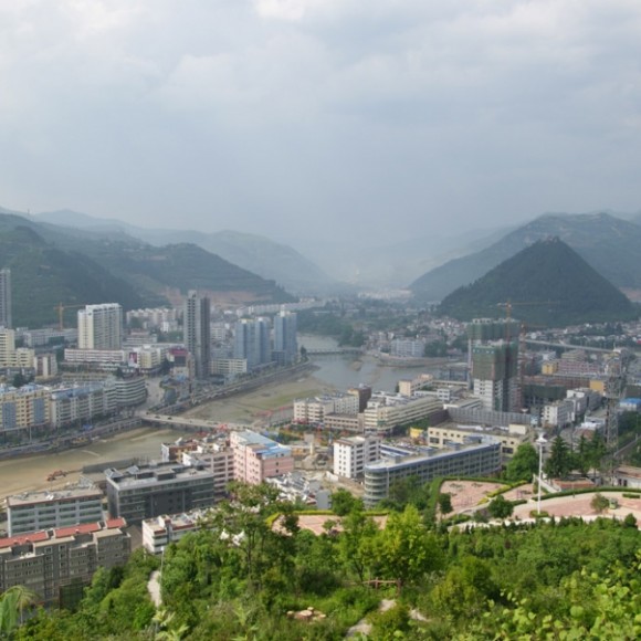 陕西宝鸡凤县附近紫柏山风光