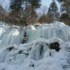 长白山望天鹅冰瀑（二）