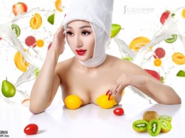 香浓牛奶大果粒一口咬不完