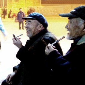 大荔春节璀璨夜景美如画卷  群众五光十色过大年