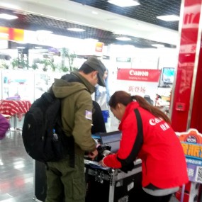 金牌店EOS影像派对活动（11月8日上午）