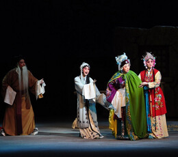 几张秦腔舞台剧照