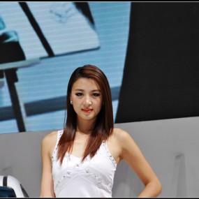 十一车展拍车模