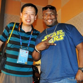 自曝一张 我和超级巨星的合影