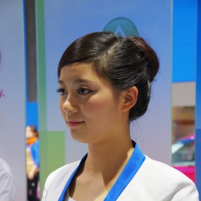 十月车展拍车模