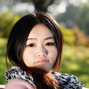 兴庆宫公园外拍模特