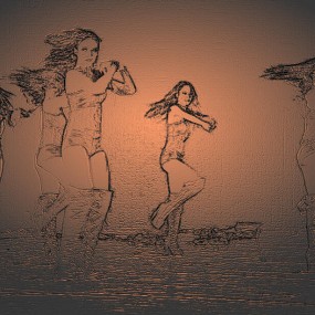 《西安之夜》之三——舞者