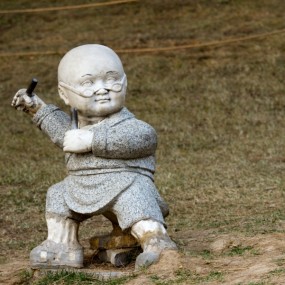 大雁塔的小和尚们