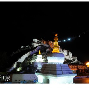 一组试机pp（夜色下的布达拉宫）