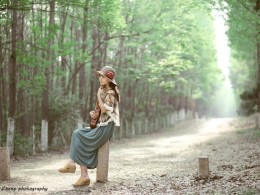 夏日的林荫等待 微 ——