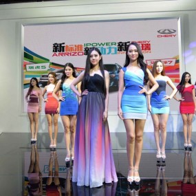 国庆车展——车模走秀