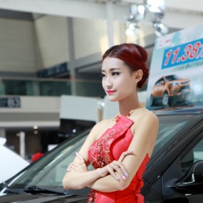 五一车展拍车模