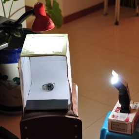 DIY静物柔光箱