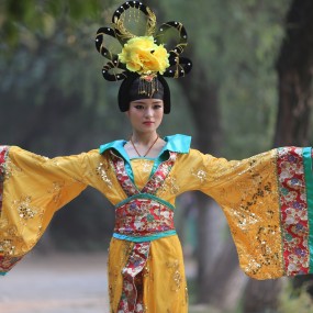 兴庆公园 古装美美
