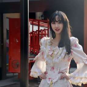 奥莱小镇学拍人像