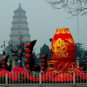 #过大年晒美图#美丽的大雁塔