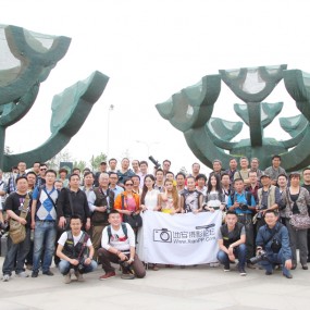五一大型外拍合影