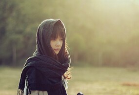 冬日，逆光的温暖