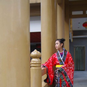 2012.12.02西安摄影论坛组织大唐西市古装外拍活动照片